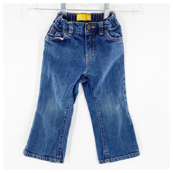 Old Navy Other - Old Navy Boot Cut Toddler Jeans 2T Elastic Adjustable Waist